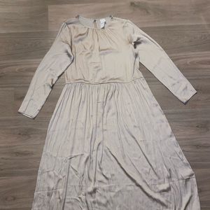 HM long sleeves  long dress